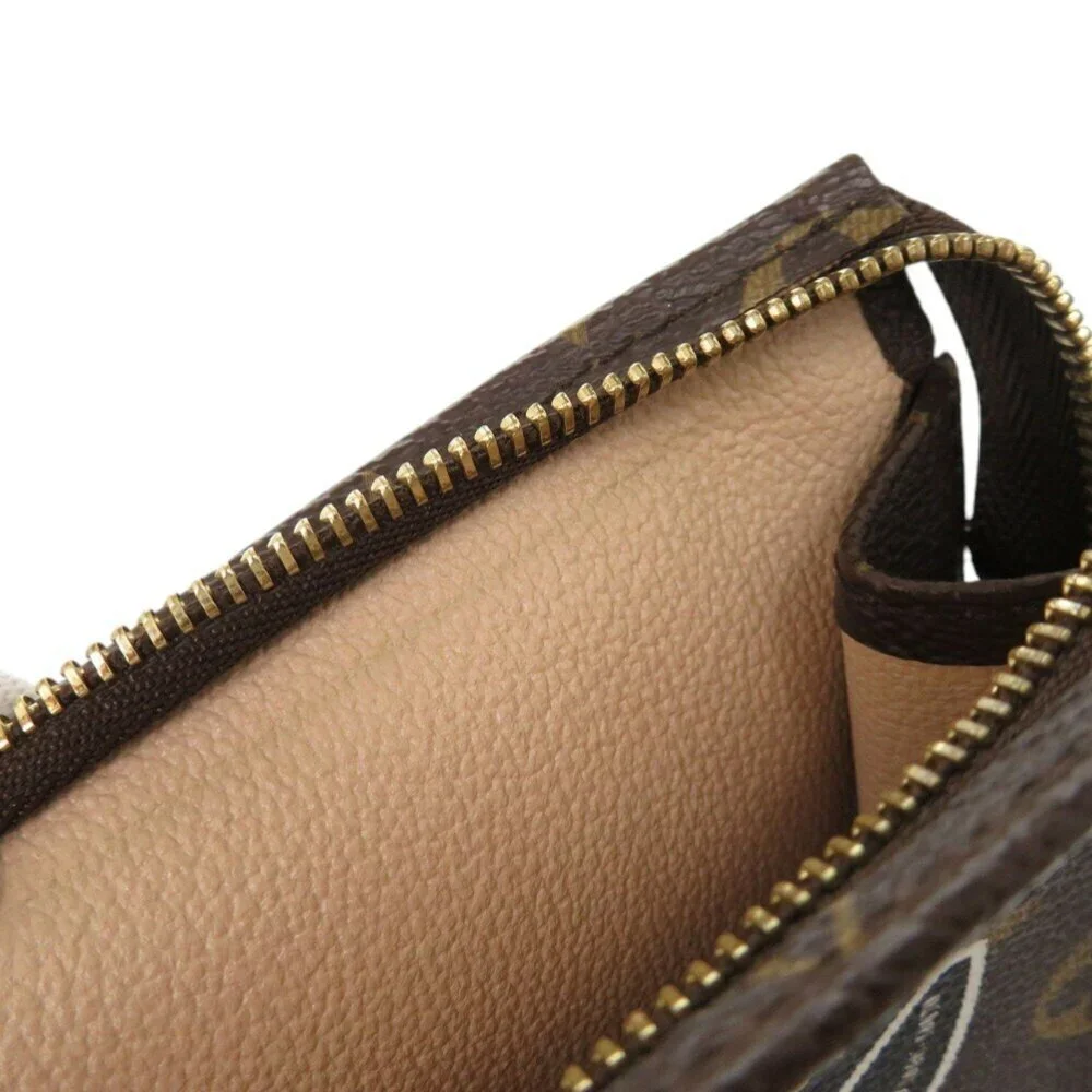 LOUIS VUITTON Authentic Brown Monogram Clutch Bag - Picture 11 of 11